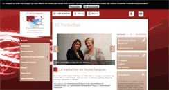 Desktop Screenshot of lc-traduction.com